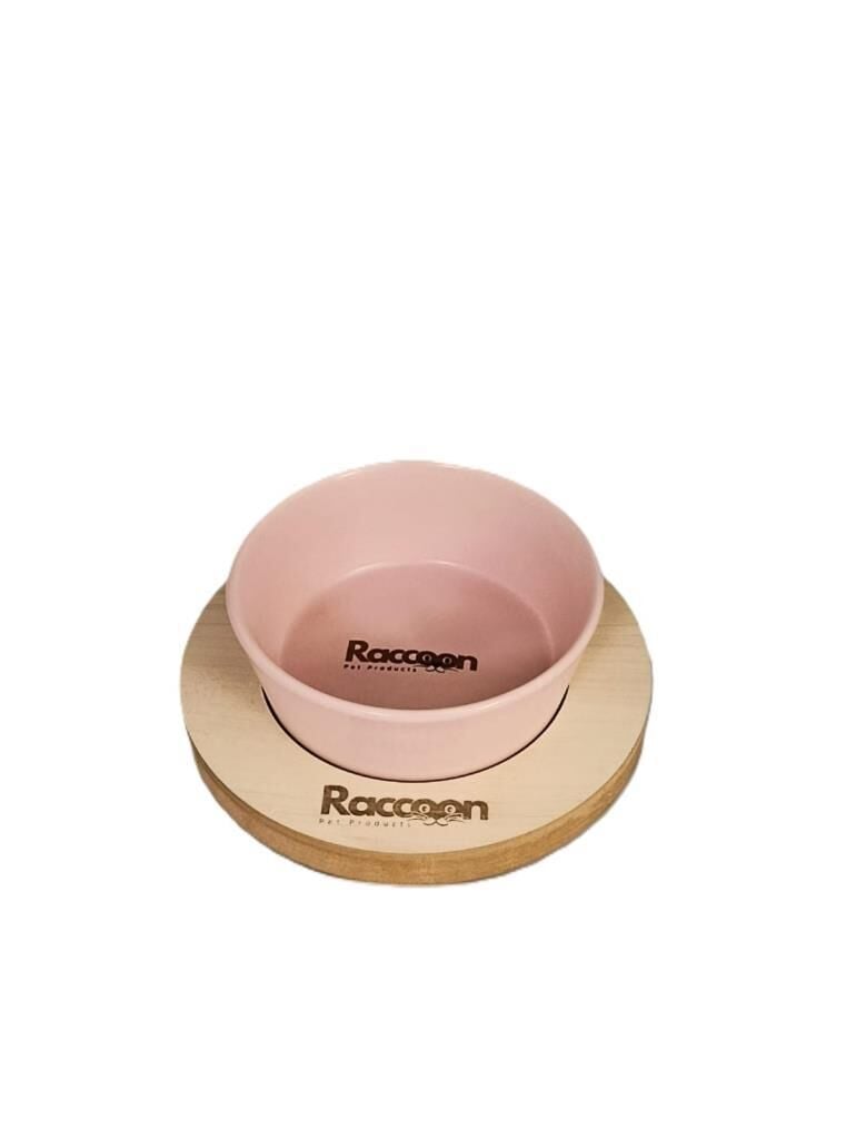 RACCOON ZEUS 16  CM TEK TABLALI PEMBE