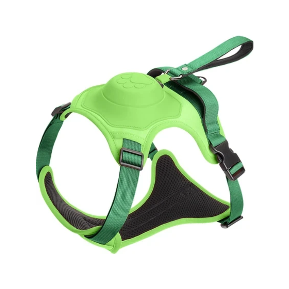 Buddy&Co Ultra Seri Otomatik Yeşil Göğüs Tasması (XL)