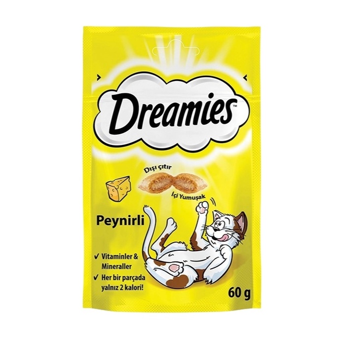 DREAMİES PEYNİRLİ KEDİ ÖDÜLÜ 60 GR