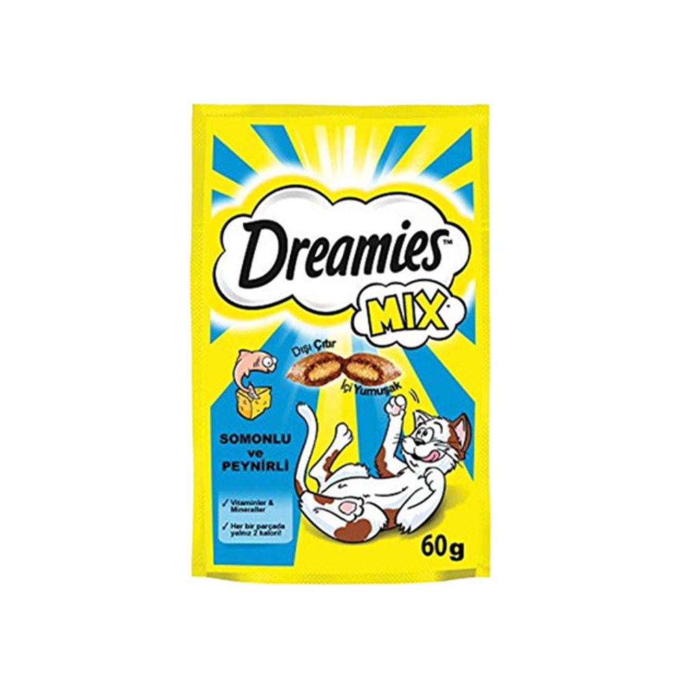 DREAMİES SOMON VE PEYNİRLİ KEDİ ÖDÜLÜ 60 GR