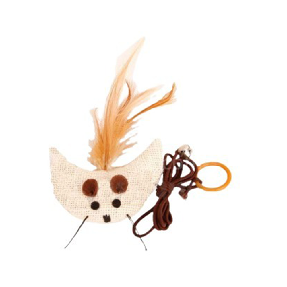 Eastland İpli Peluş Kedi Oyuncağı (8,5 cm)