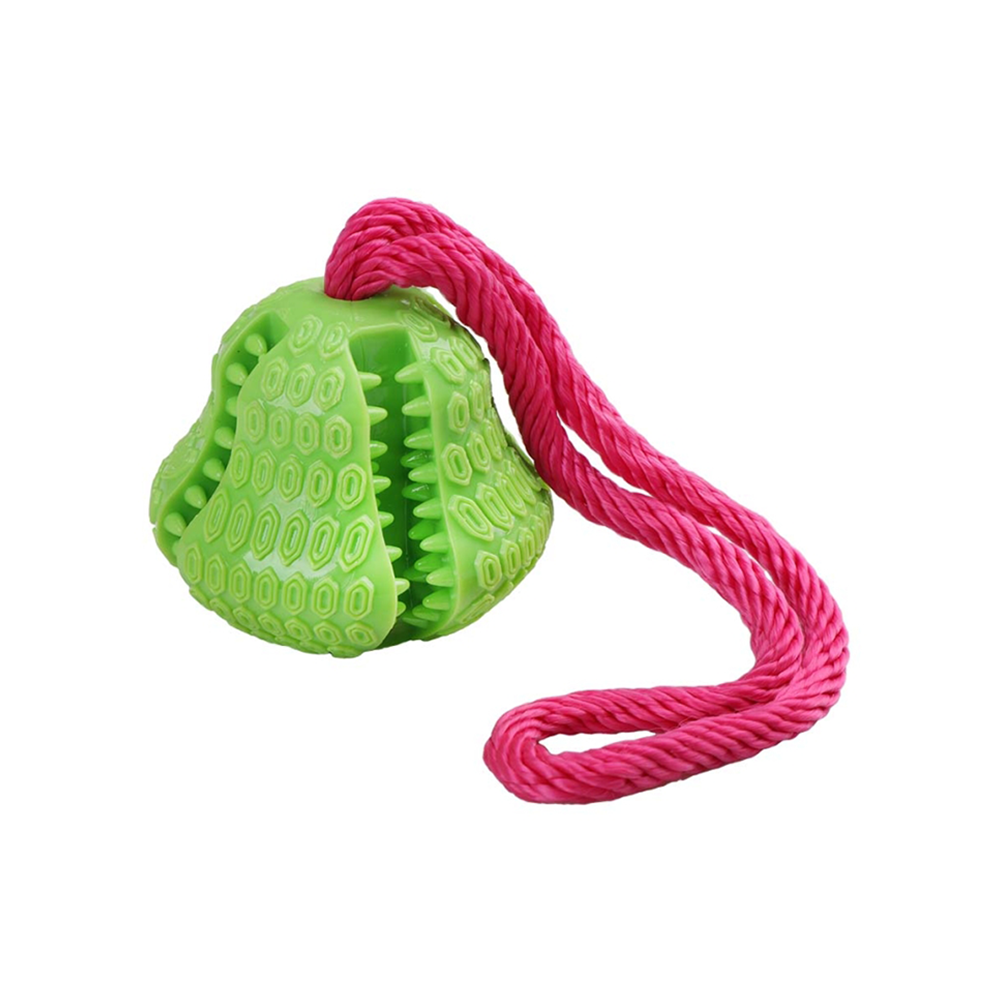Eastland İpli Plastik Armut Köpek Oyuncağı (8 cm)