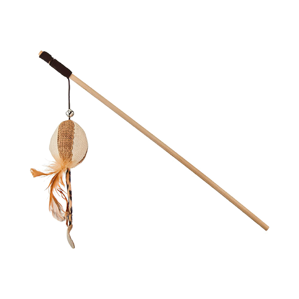 Eastland Tüylü ve Peluşlu Kedi Oltası (46 cm)