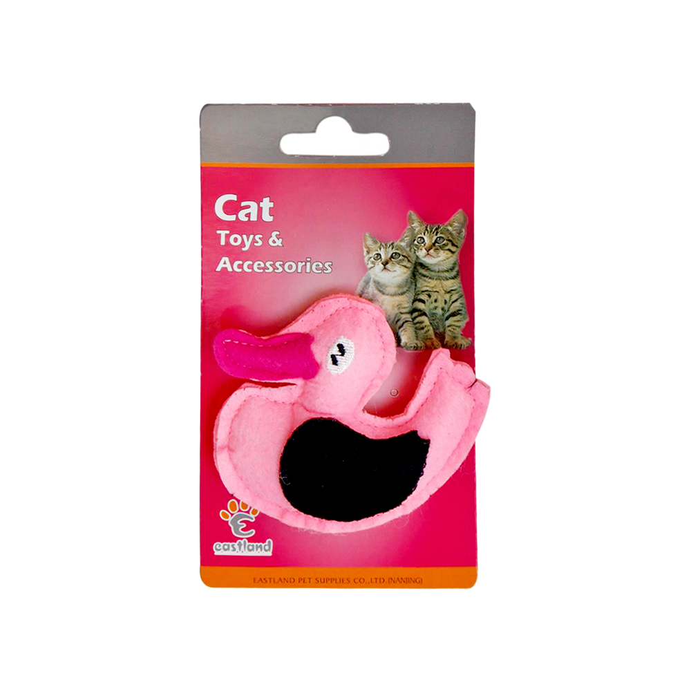 Eastland Kedi Otlu Peluş Ördek (8,5 cm)