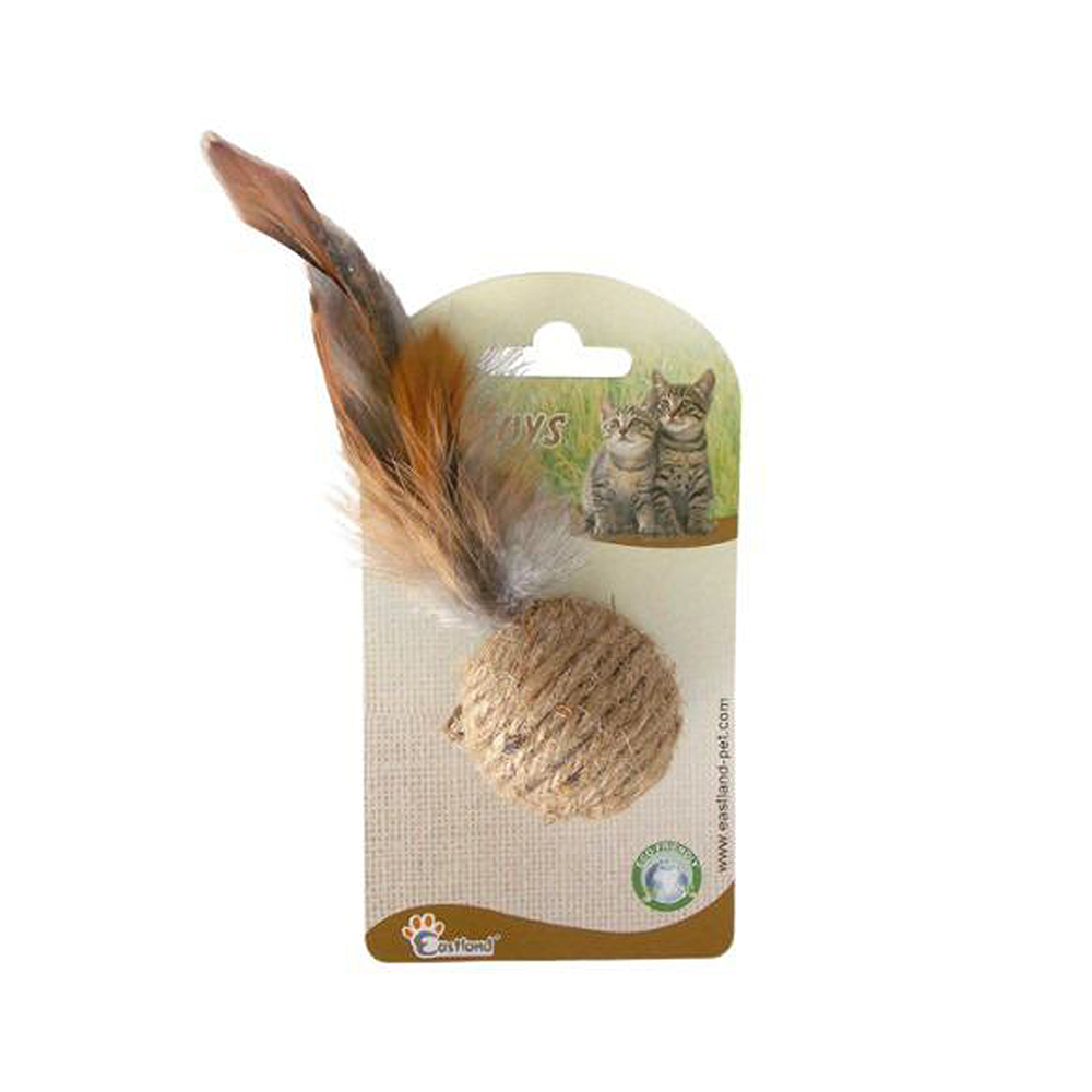 Eastland Tüylü Top Kedi Oyuncağı (4 cm)