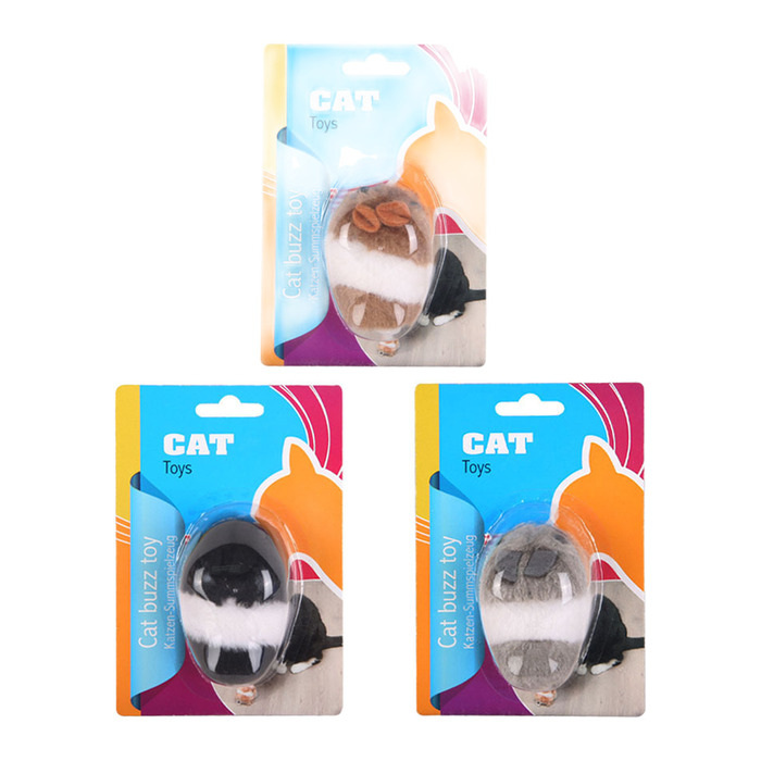 Eastland Titreyen Peluş Fare Kedi Oyuncağı (8 cm)