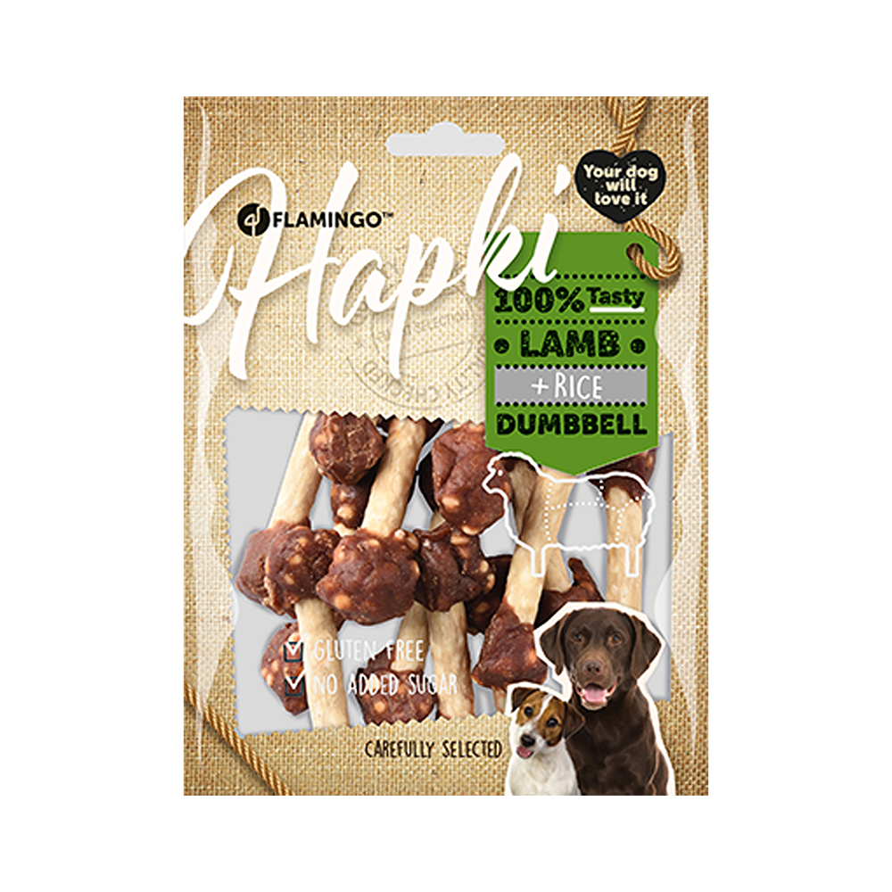 HAPKİ LAMB&RİCE DUMBELL 150GR