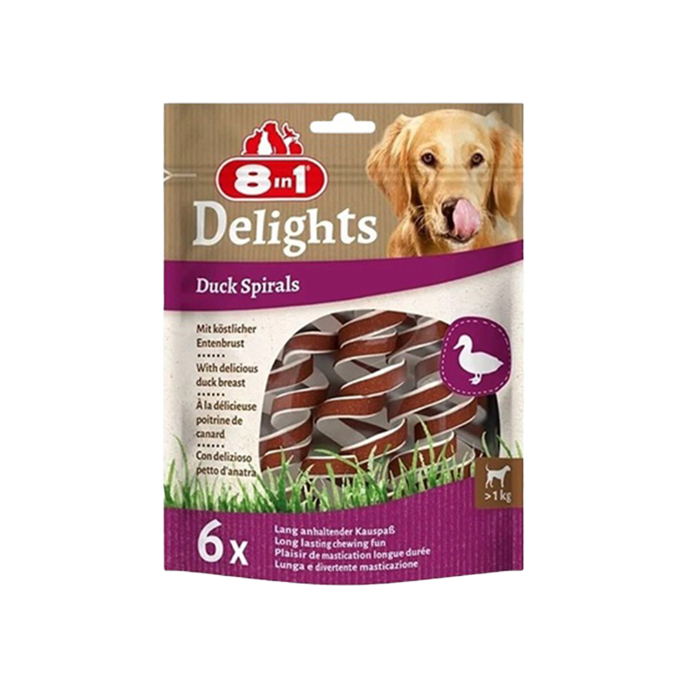 8IN1 DELIGHTS DUCK SPIRALS