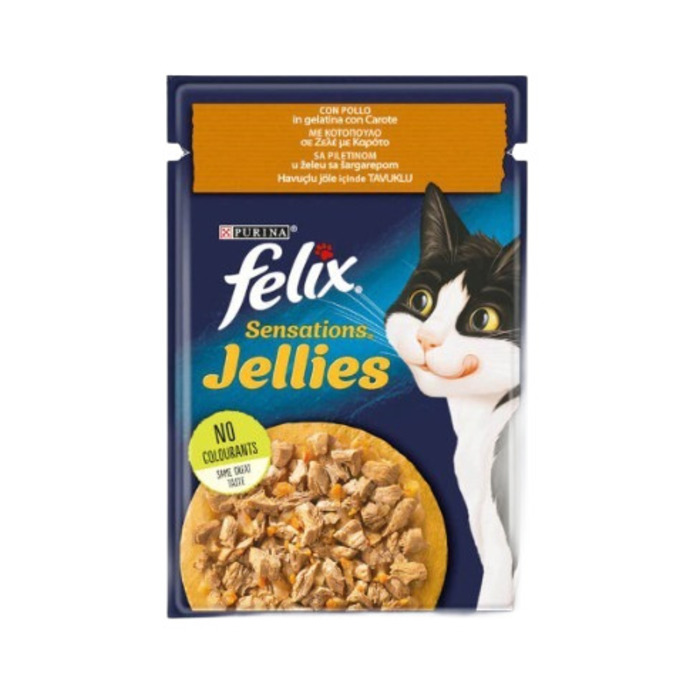 FELIX HAVUÇ&TAVUK JÖLE YAŞ MAMA 85 GR