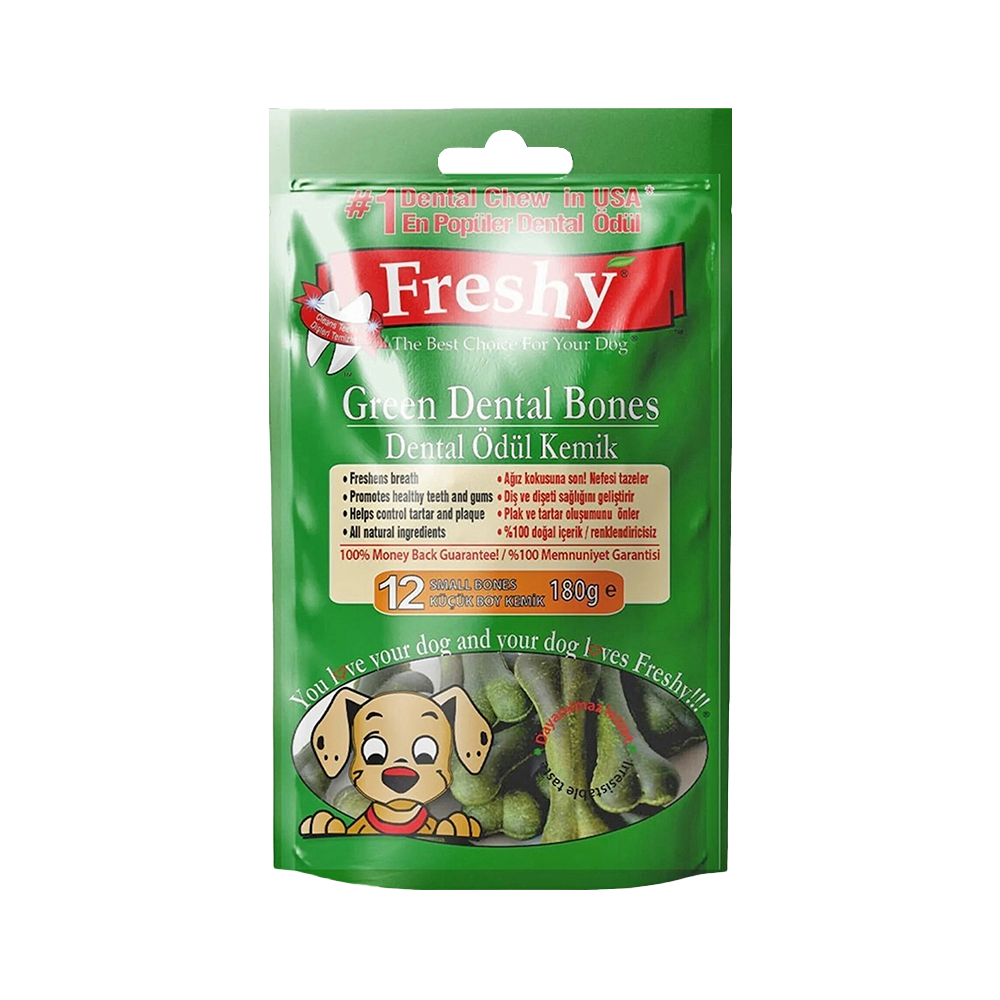Freshy Dental Kemik Köpek Ödülü (12'li)