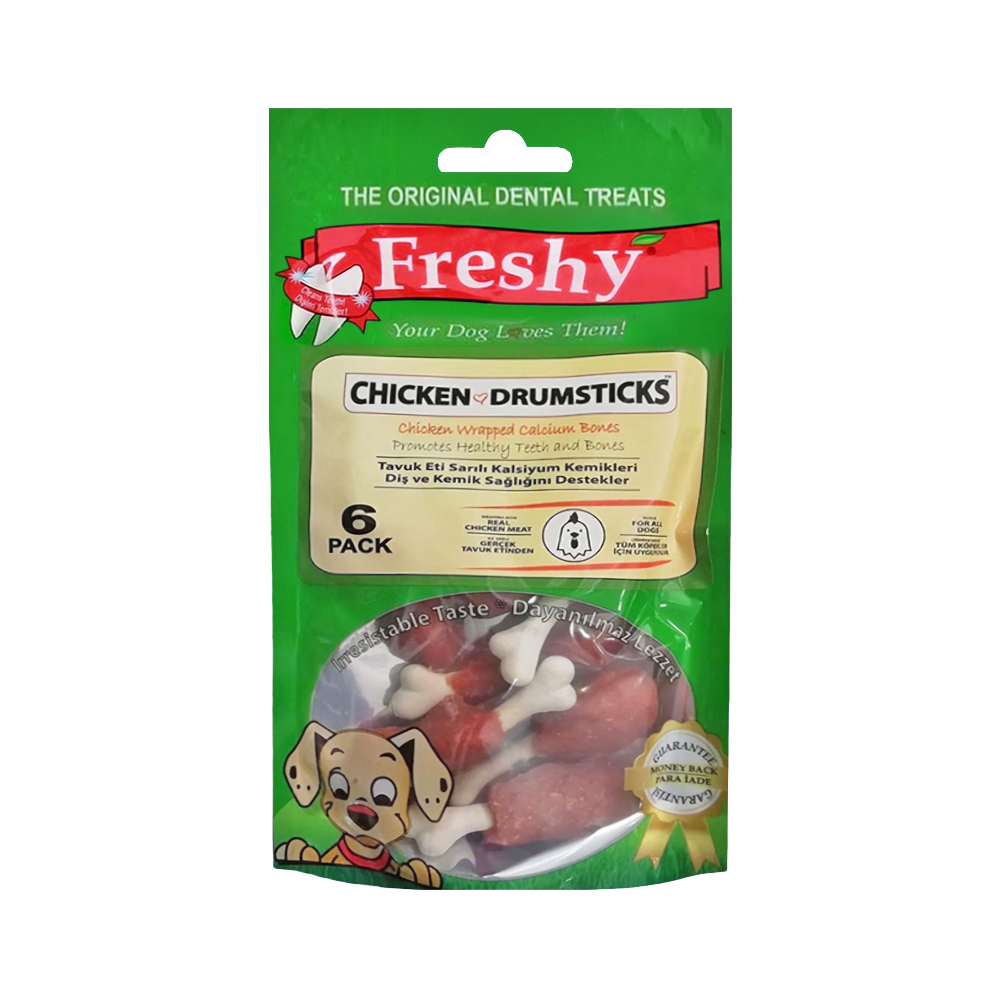 Freshy Chicken Drumsticks Tavuk Budu Köpek Ödülü (6'lı)