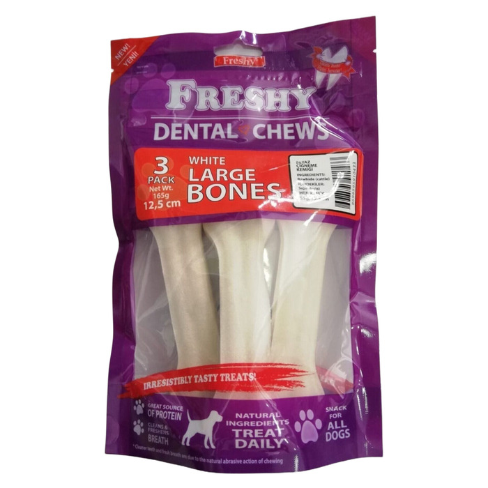 Freshy Dental Kemik Köpek Ödülü (3'lü)