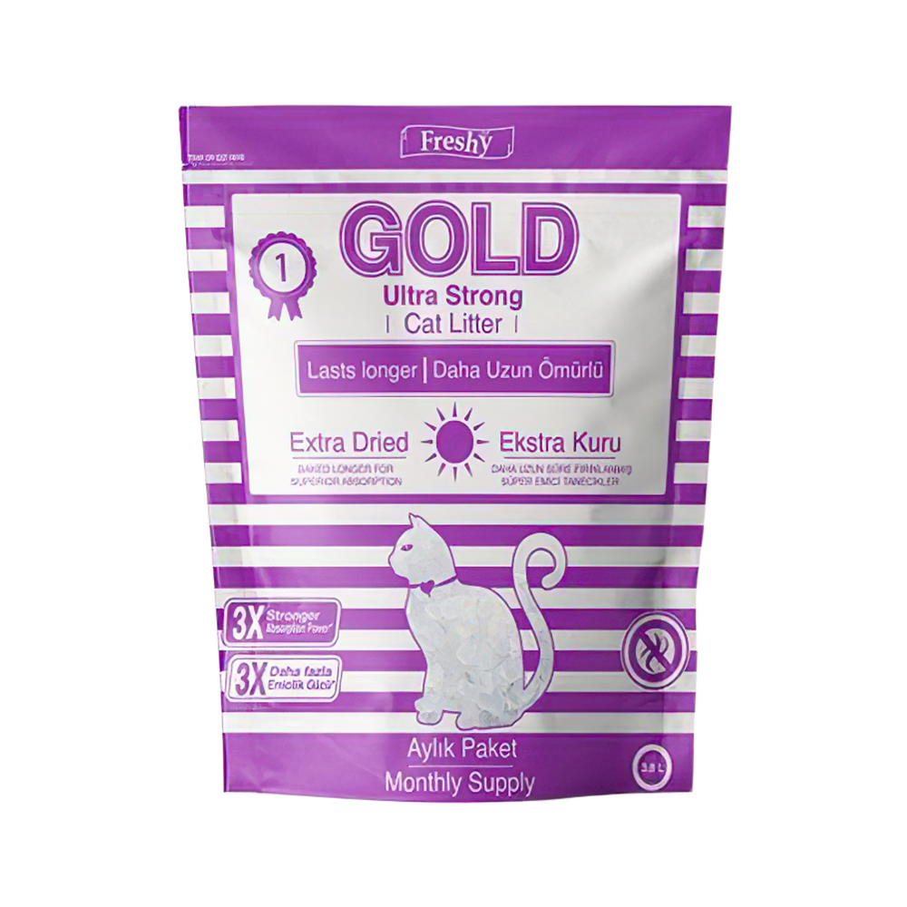 Freshy Gold Silika Kristal Kum (3,8 L)