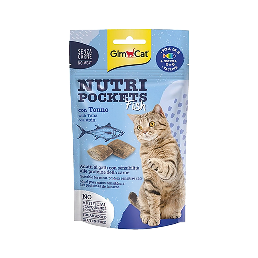 GIMCAT NUTRIPOCKETS TON BALIK 60 GR