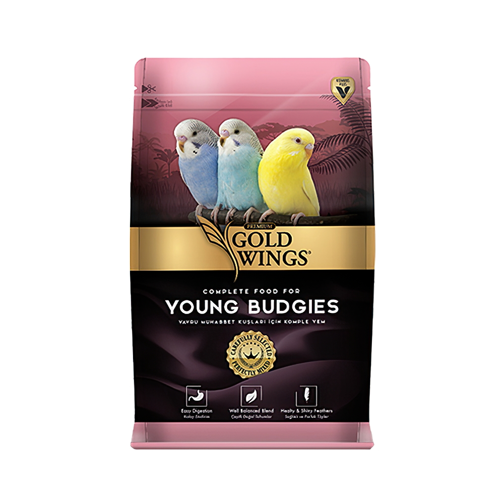 GOLD WİNGS PREMİUM YAVRU MUHABBET KUŞU YEMİ 1 KG