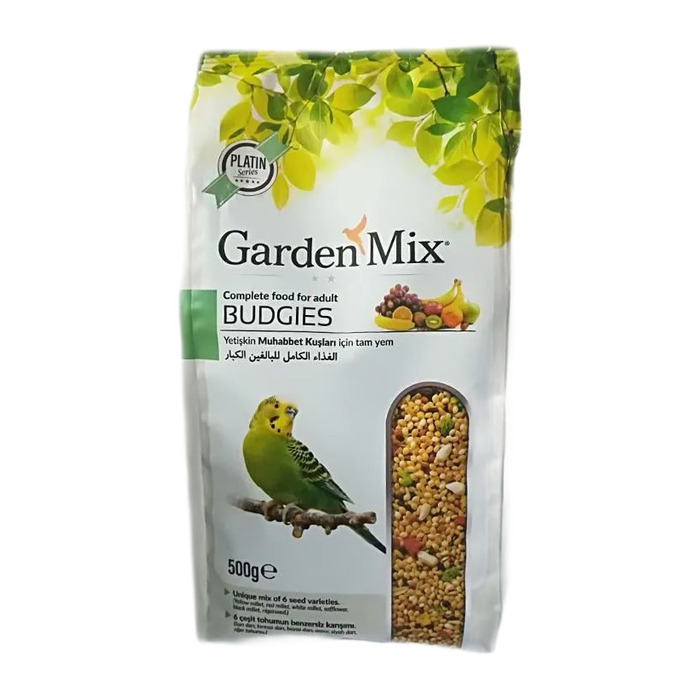 Garden Mix Platin Meyveli Muhabbet Kuşu Yemi (500 g)