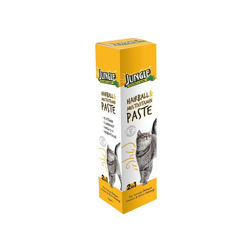 Jungle Hairball Multivitamin Kedi Macunu (75 ml)