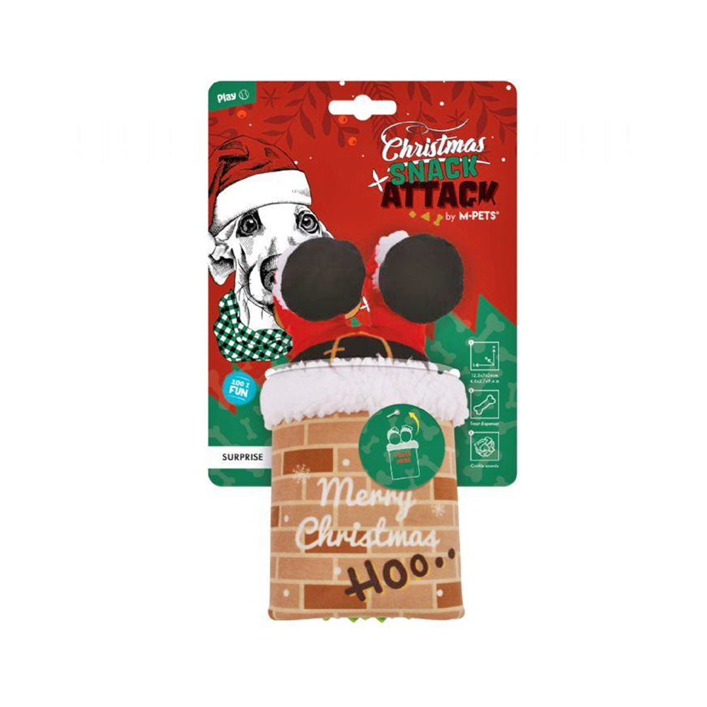 M-PETS CHRISTMAS SURPRISE SNACK ATTACK KÖPEK OYUNCAĞI