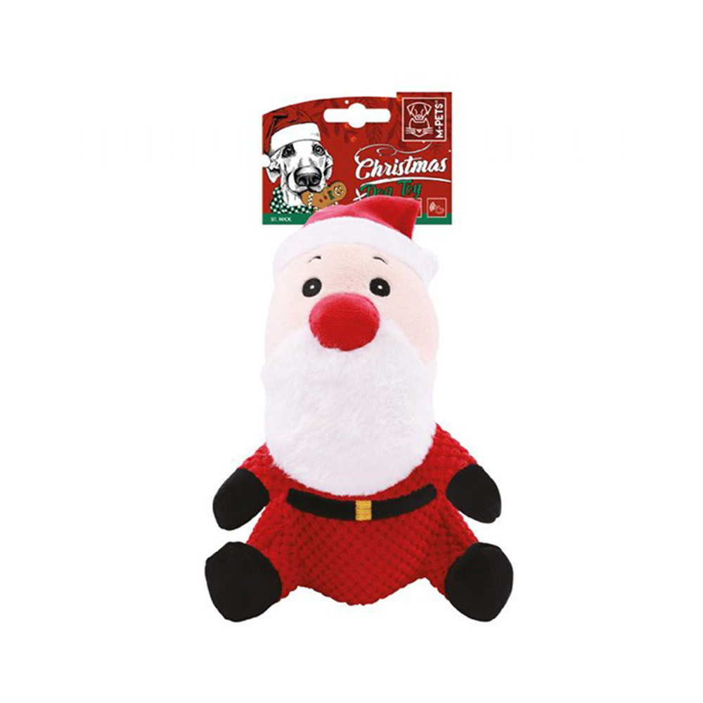 M-PETS CHRISTMAS ST.NICK KÖPEK OYUNCAĞI
