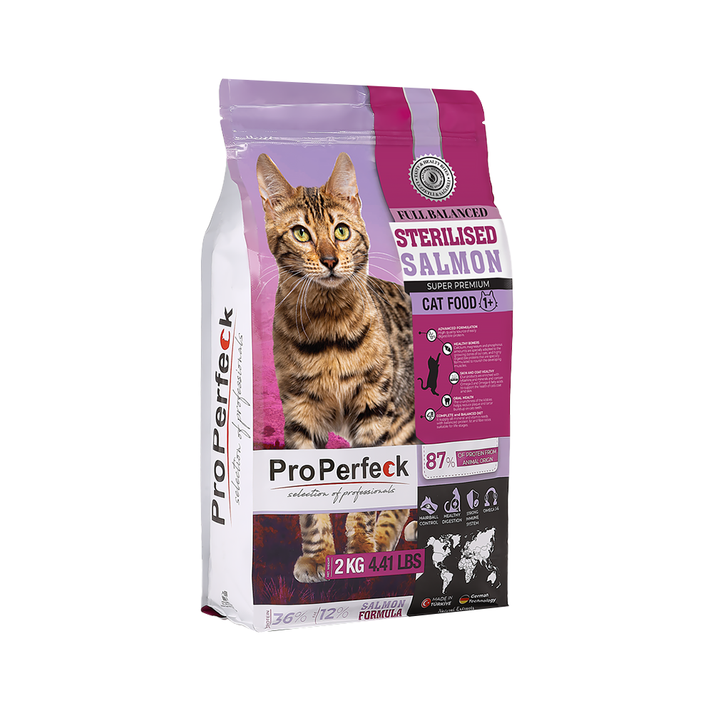 Pro Perfeck Somonlu Kısırlaştırılmış Kedi Maması (2 kg)