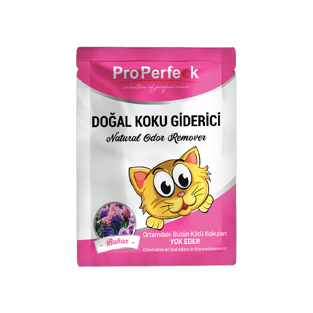 Pro Perfeck Bahar Kokulu Kedi Kumu Koku Giderici (25 g)