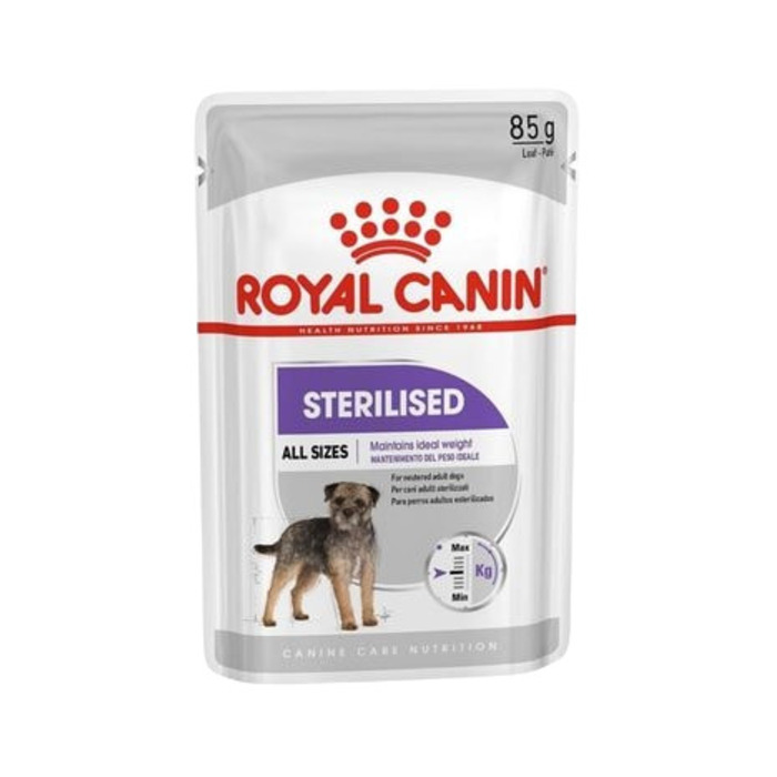 Royal Canin Kısırlaştırılmış Yetişkin Köpek Pouch Yaş Mama (85 g)