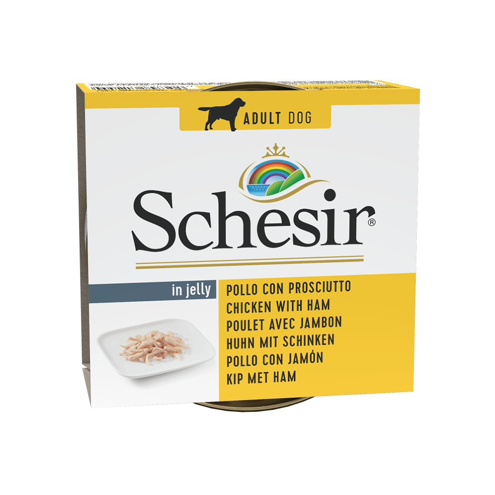 SCHESİR DOMUZLU TAVUK FİLETOLU KÖPEK KONSERVESİ 150 GR