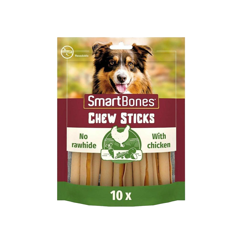 SMART BONES TAVUKLU STİCKS KÖPEK ÖDÜLÜ 10LU 200 GR