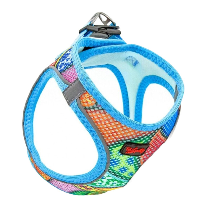 Tailpetz Air Mesh Patch Desenli Kedi ve Küçük Irk Köpek Göğüs Tasması 3XS