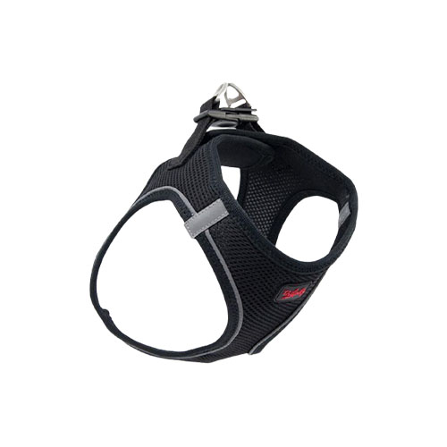 Tailpetz Air Mesh Köpek Göğüs Tasması Siyah (3XS)