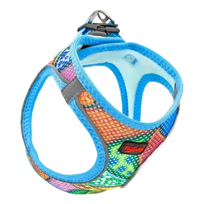 Tailpetz Air Mesh Patch Desenli Köpek Göğüs Tasması XL