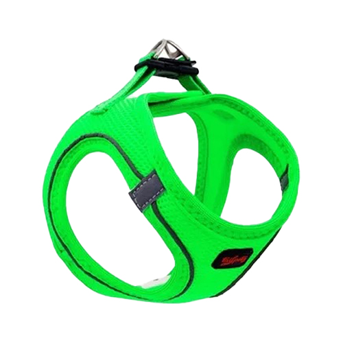 Tailpetz Air Mesh Göğüs Tasması Neon Yeşil (S)