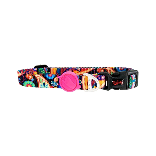 Tailpetz Paisley Küçük Irk Köpek Boyun Tasması S (20 x 40 cm)
