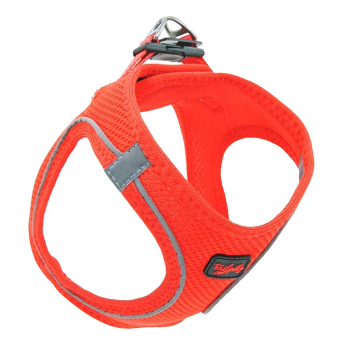Tailpetz Air Mesh Garnet Kedi ve Küçük Irk Köpek Göğüs Tasması 3XS