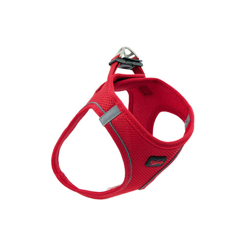 Tailpetz Air Mesh Göğüs Tasması Kırmızı (XXS)