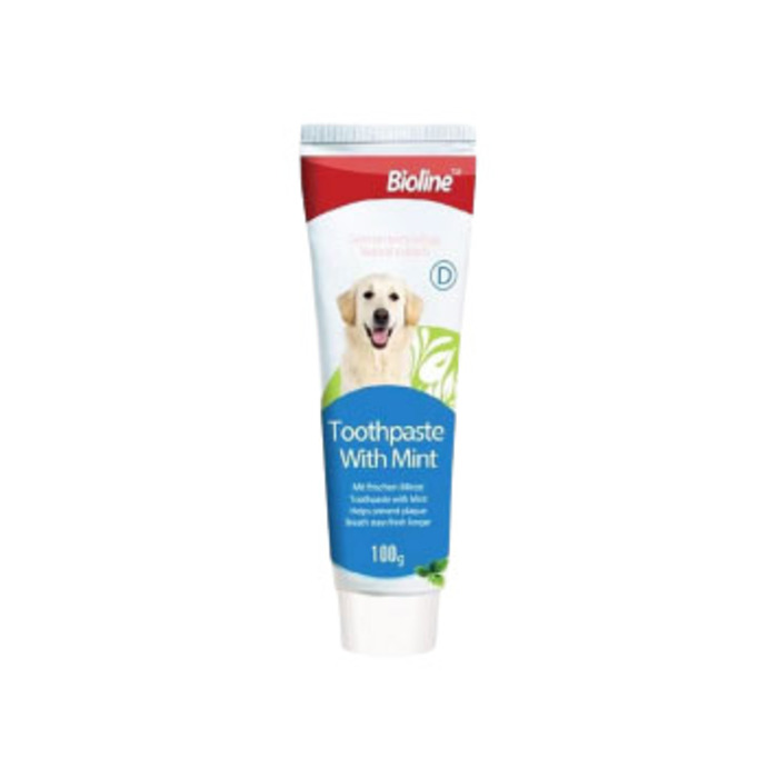 Bioline Nane Aromalı Köpek Diş Macunu (100 g)