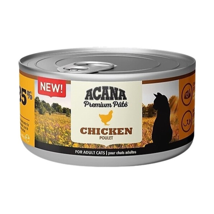Acana Premium Tavuk Etli Kedi Konserve Maması (85 g)