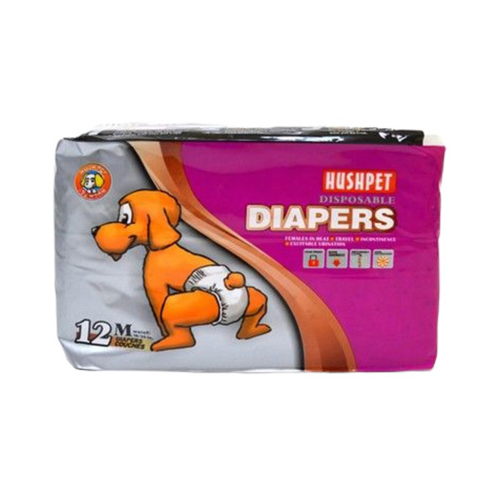 Hushpet Köpek Bezi M (12'li)