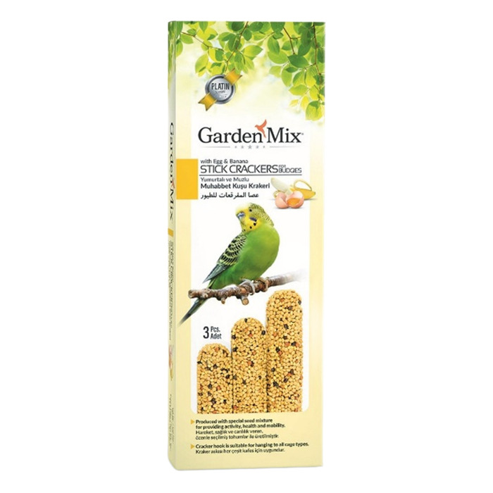 Garden Mix Muzlu Muhabbet Kuşu Krakeri 3'lü (80 g)