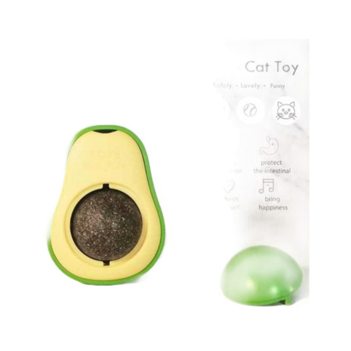 Toys Avokado Tasarımlı Kedi Yalama Topu