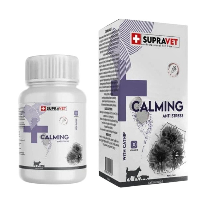Supravet Kedi ve Köpek Sakinleştirici Calming Tablet (75'li)