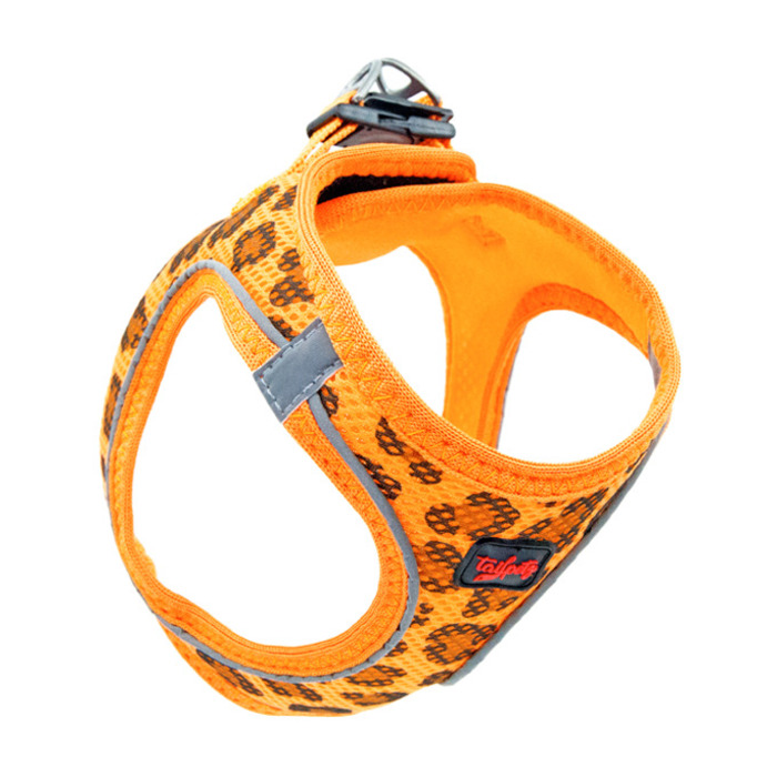 Tailpetz Air Mesh Harness Leopard Göğüs Tasması L