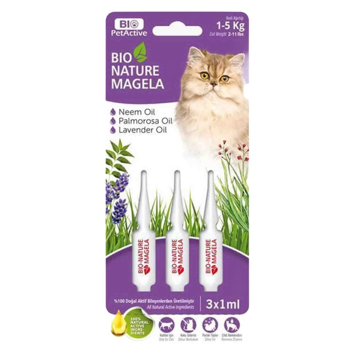 BİO PET ACTİVE KEDİ VE KÖPEK GÖZ YAŞI LEKE ÇIKARICI 50ML