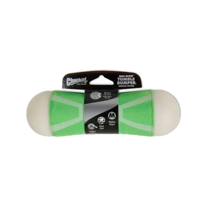 Chuckit! Tumble Bumper Max Glow Orta Boy Gece Parlayan Köpek Oyuncağı