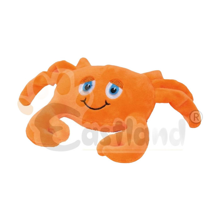 Eastland Sesli Peluş Yengeç Köpek Oyuncağı (15 cm)