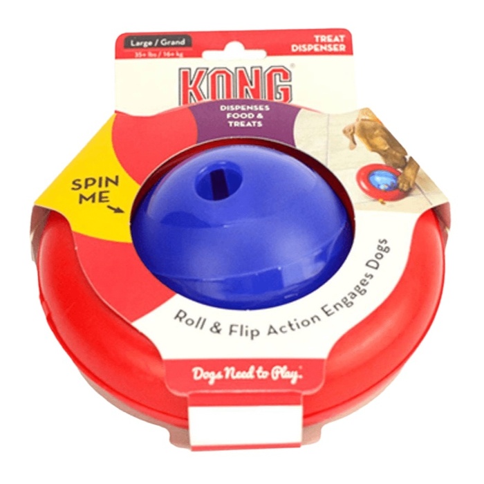 Kong Small Gyro Köpekler İçin Ödül Maması Dağıtma Oyuncağı