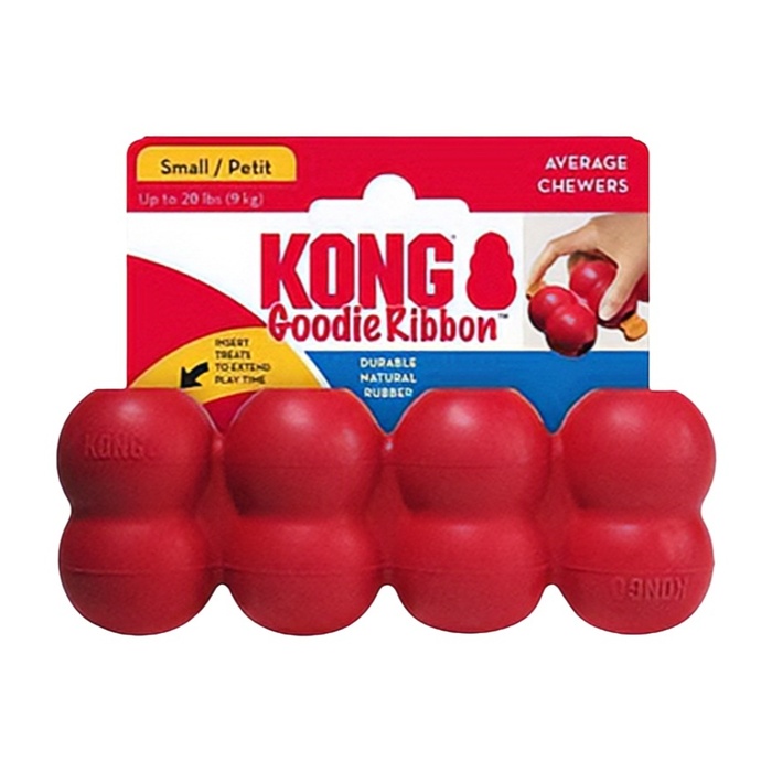 Kong Small Goodie Ribbon Çoklu Top Şeklinde Köpek Oyuncağı (13 cm)