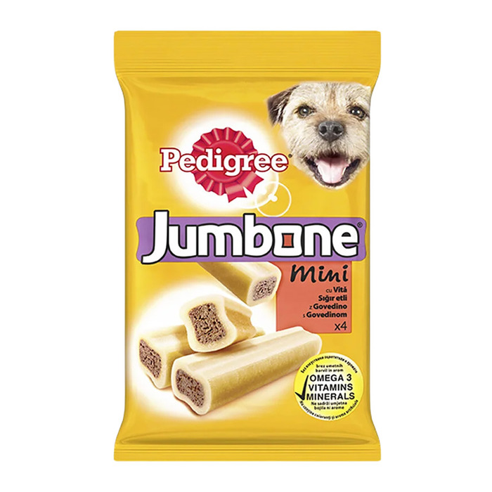 Pedigree Jumbone Mini Sığır Etli Köpek Ödül Maması (160 g)