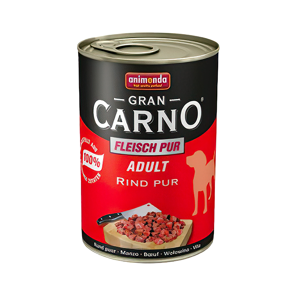 Animonda Gran Carno Sığır Etli Yetişkin Köpek Konserve Maması (400 g)