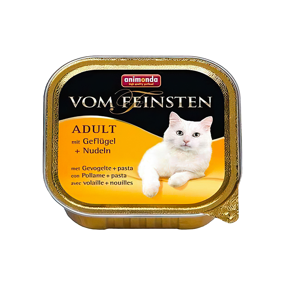 Animonda Kümes Hayvanlı ve Makarnalı Yetişkin Kedi Konserve Maması (100 g)